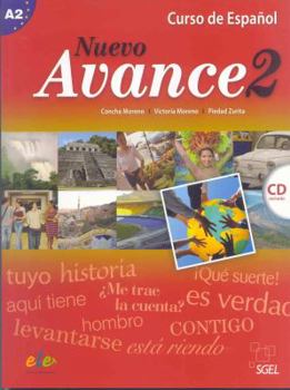 Paperback Nuevo Avance 2 alumno + CD [Spanish] Book