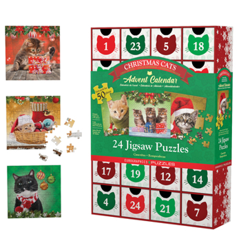 Misc. Christmas Cats Advent Calendar Book