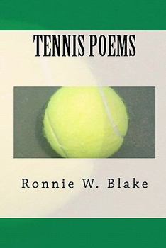 Paperback Tennis Poems Book