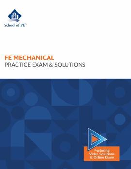 Perfect Paperback FE Mechanical Practice Exam & Solutions - AR Enabled Book