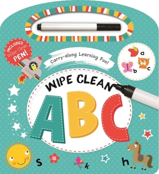 Board book Wipe Clean Carry & Learn: ABC: Early Learning for 3+ Year-Olds Book