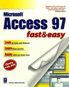 Hardcover Access 97 Fast & Easy Book