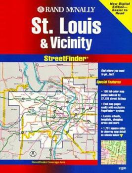 Map Rand McNally Saint Louis & Vicinity Streetfinder Book