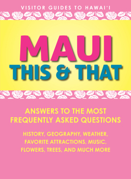 Paperback Maui This and That Book