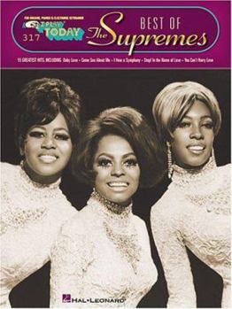 Paperback The Best of the Supremes: E-Z Play Today Volume 317 Book