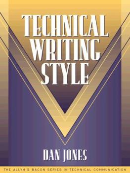 Paperback Technical Writing Style (Part of the Allyn & Bacon Series in Technical Communication) Book