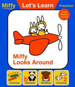 Paperback Miffy Looks Around (Let's Learn) Book
