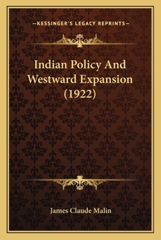 Indian Policy and Westward Expansion, Pages 74-3727