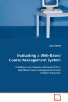 Paperback Evaluating a Web-Based Course Management System Book