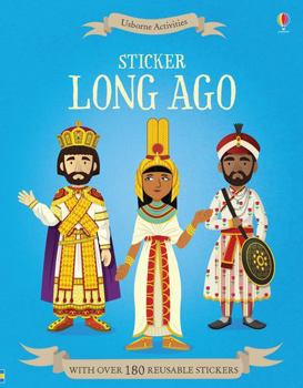 Long Ago - Book  of the Usborne Sticker Dressing