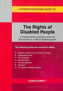 Paperback Straightforward Publishing The Rights of Disabled People Revised Edition. Book