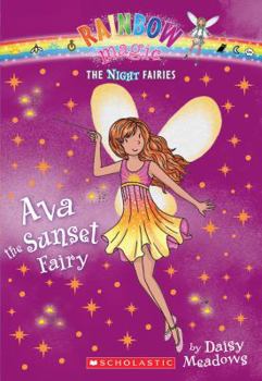 Paperback Night Fairies #1: Ava the Sunset Fairy: A Rainbow Magic Book