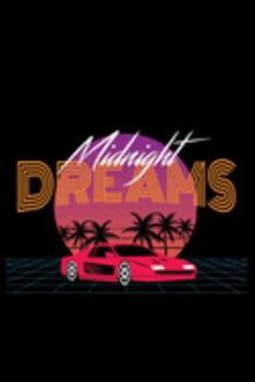 Paperback midnight dreams: college rule lined blank 6" x 9" journal, notebook or diary, 120 pages Book