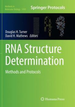 Paperback RNA Structure Determination: Methods and Protocols Book