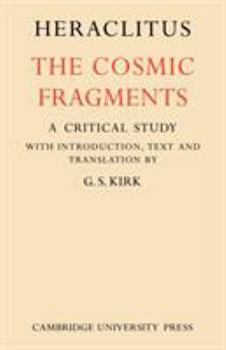 Paperback Heraclitus: The Cosmic Fragments Book