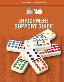 Paperback Real Math Enrichment Support Guide - Grade 1 (SRA REAL MATH) Book