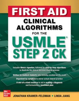 Paperback First Aid Clinical Algorithms for the USMLE Step 2 Ck Book