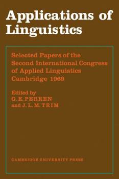Paperback Applications of Linguistics Book