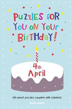 Paperback Puzzles for you on your Birthday - 4th April Book