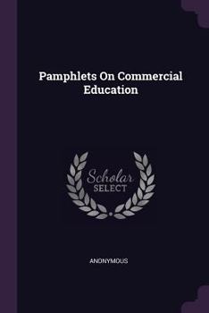 Paperback Pamphlets On Commercial Education Book