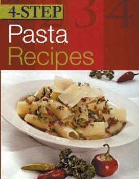 Paperback 4-Step Pasta Recipes Book