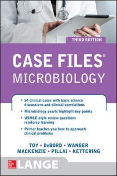 Case Files Microbiology (Lange Case Files) - Book  of the Lange Case Files