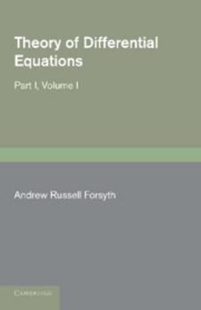 Paperback Theory of Differential Equations: Exact Equations and Pfaff's Problem Book