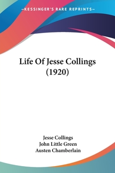 Paperback Life Of Jesse Collings (1920) Book