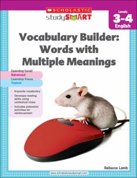 Paperback Vocabulary Builder: Words with Multiple Meanings, Level 3-4 Book