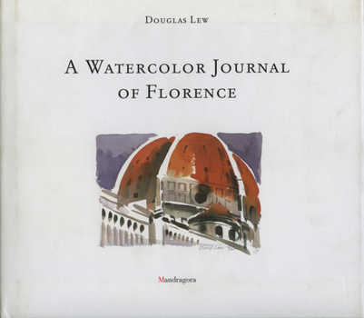 Hardcover Watercolor Journal of Florence Book