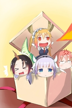 Journal: Dragon Maid Soft Glossy Cover Journal Lined Pages Book 6 x 9 Inches 110 Pages