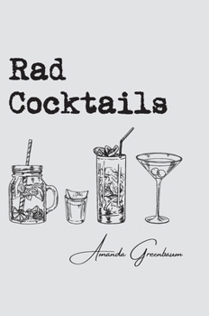 Hardcover Rad Cocktails Book