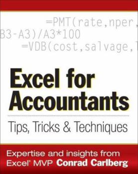 Paperback Excel for Accountants: Tips, Tricks & Techniques Book