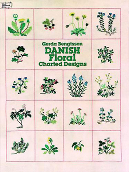 Paperback Danish Floral Charted Designs Book