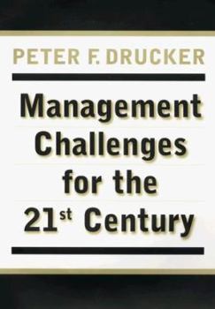 Hardcover Management Challenges for the 21st Century Book