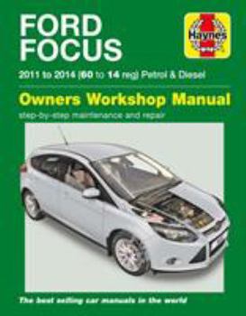 Paperback Ford Focus Petrol & Diesel (11 - 14) 60 To 14 Book