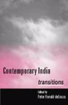 Hardcover Contemporary India - Transitions Book