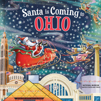 Hardcover Santa Is Coming to Ohio Book
