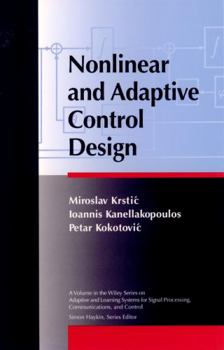 Hardcover Nonlinear and Adaptive Control Design Book