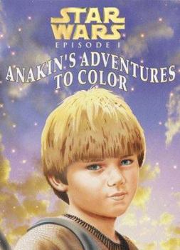 Paperback Anakin's Adventures to Color Book