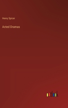 Hardcover Acted Dramas Book