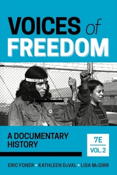 Paperback Voices of Freedom: A Documentary History (Volume 2) Book