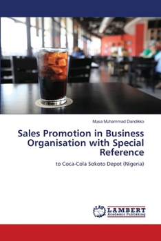 Paperback Sales Promotion in Business Organisation with Special Reference Book