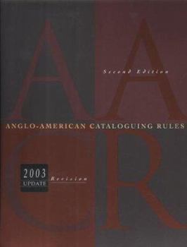 Hardcover Anglo-American Cataloguing Rules Book