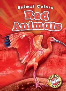 Library Binding Red Animals Book
