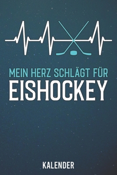 Kalender: 2020 A5 1 Woche 2 Seiten - 110 Seiten - Mein Herz schl�gt f�r Eishockey