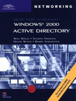 Hardcover MCSE Guide to Microsoft Windows 2000 Directory Services Book