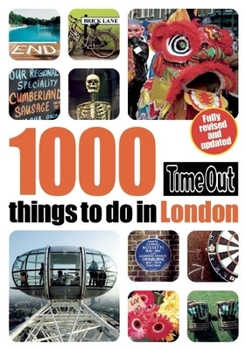 Paperback Time Out 1000 Things to Do in London Book