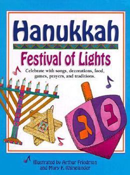 Paperback Hanukkah, Festival of Lights Book