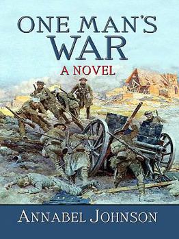 Hardcover One Man's War [Large Print] Book